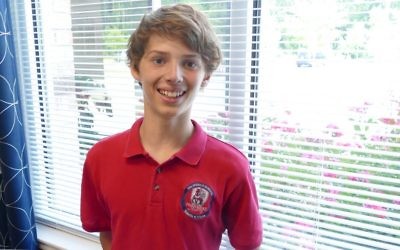 Aaron Weinberg has just finished the seventh grade at Fulton Science Academy.