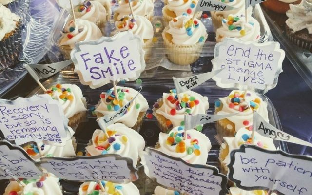 Baked goods help raise funds and awareness about mental illness.