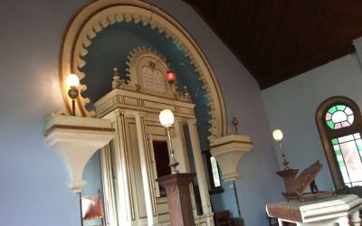 Temple Gemiluth Chassed in Port Gibson, Miss., is part of the Southern Jewish history the new museum will preserve.