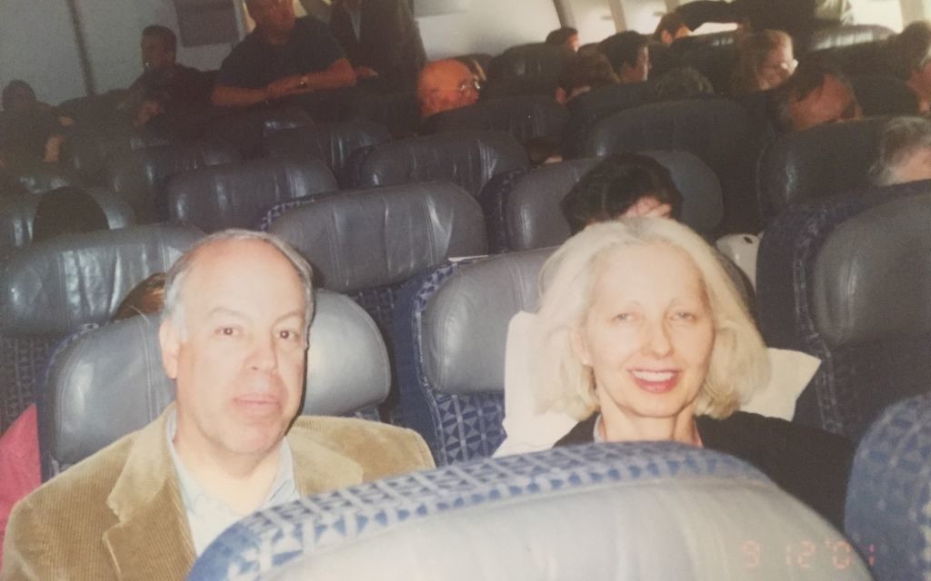 Roughly 24 hours after boarding in Ireland, Marilyn and Geoffrey Posner and their fellow passengers are still on board the jet while subsisting on peanuts in Newfoundland.