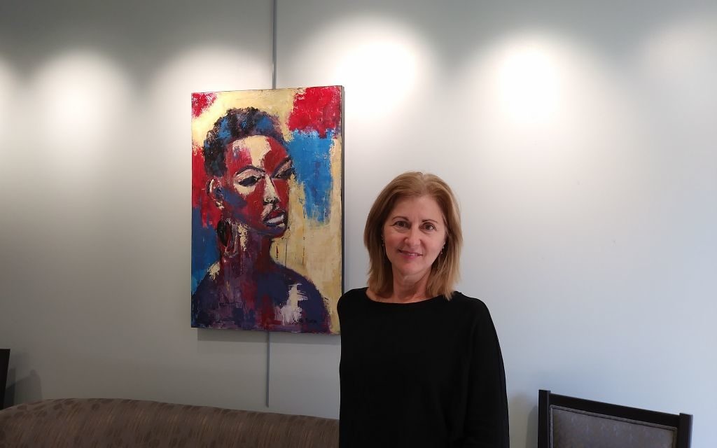 Susan Proctor likes to depict strong women in her paintings.