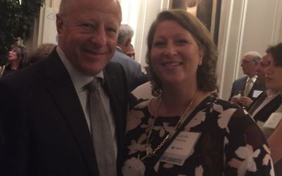 Marc and Carole Salzburg are members of the host committee for the Birthright dinner. “All ages need to visit Israel to return and know what they are talking about,” Marc said. “It’s our legacy.”