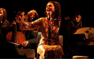 Photo courtesy of Neta Elkayam
Neta Elkayam performs the music of the great Moroccan Jewish singer Zohra Al Fassia.