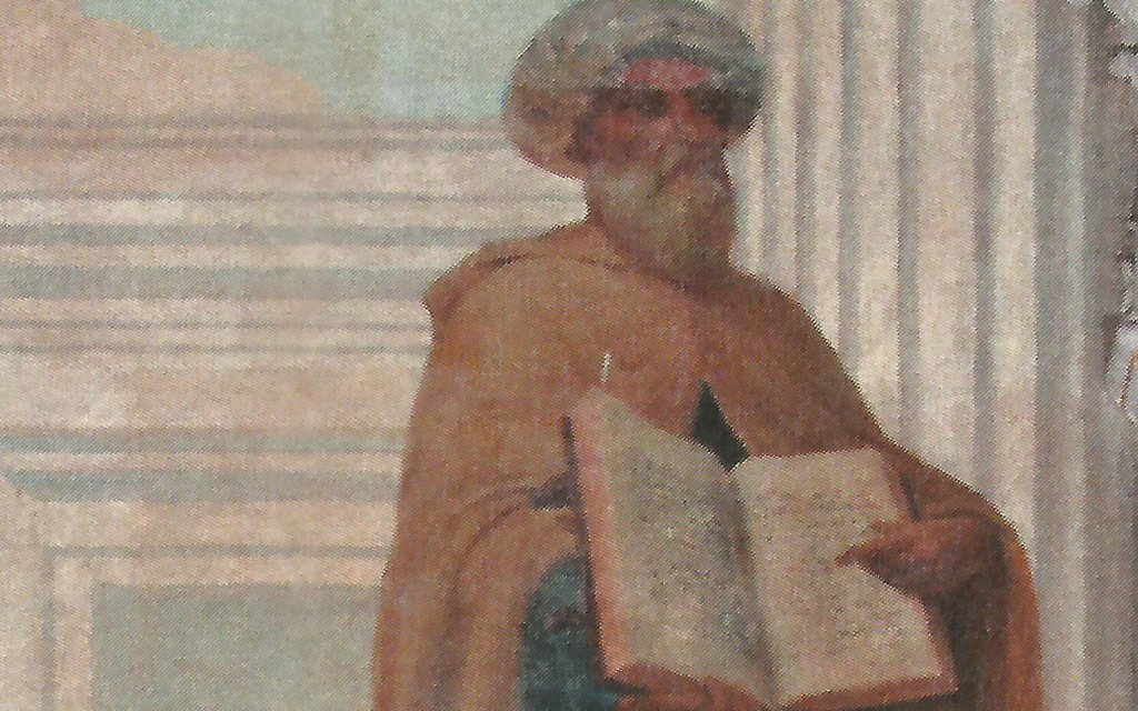 Not every physician combines the caring, knowledge and Jewishness of Maimonides, as shown in a detail from Veloso Salgado's "Arabic Medicine" painting from around 1906.