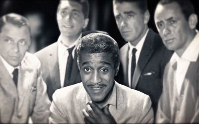 Sammy Davis Jr. is remembered as part of the Rat Pack. (Screen grab from the documentary trailer)