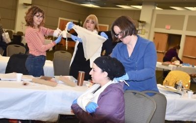 CERT training is no challah bake — these women have learned a range of emergency techniques in first aid and triage that can save lives.