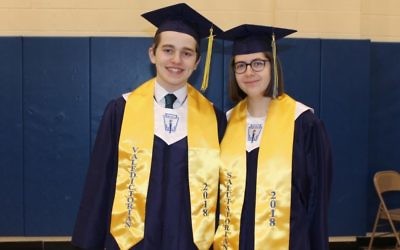 Sammy Weiss-Cowie is the Weber School valedictorian for the Class of 2018, and STAR student Rosa Brown is the salutatorian.