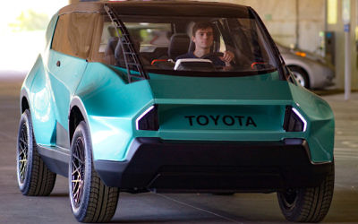 CU-iCAR graduate students designed and hand-built Toyota’s uBox concept car.