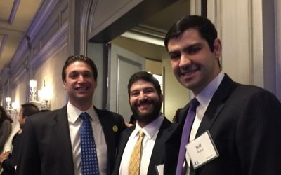 Young leaders Eric Fisher, Scott Zweigel and Jeff Fisher serve on the Southeast ADL board.