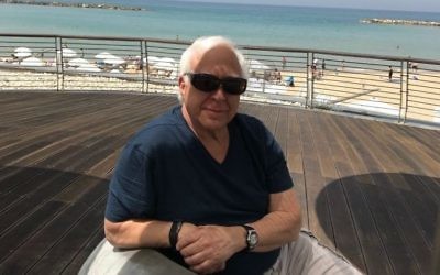 His cardiac event over the Atlantic Ocean has given retired Sandy Springs pulmonologist Paul Scheinberg extra time in Israel. (Photo courtesy of Paul Scheinberg)