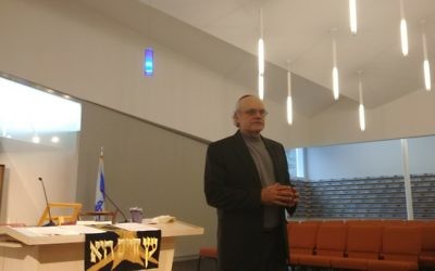 Ken Stein speaks about what Israel has accomplished in 70 years and what remains unfinished Sunday, March 25, at Congregation Or Hadash.