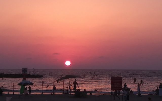 Israel's beaches and sunsets can match its history and religious sites.