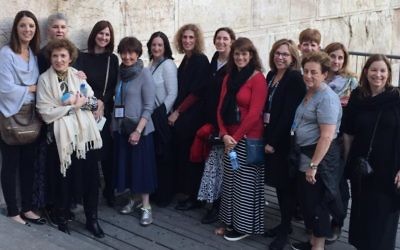 A group from the Jewish Women's Fund of Atlanta tours Israel.