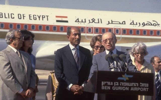 Egyptian President Anwar Sadat's visit to Israel in 1977 stands out as a key moment in history for Roey Shoshan.