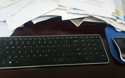 A keyboard. a mouse, a pile of paperwork and a desk aren't always fulfilling.