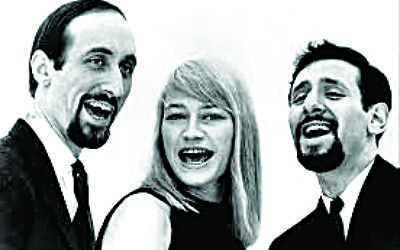 Paul, Mary and Peter from the band Peter, Paul and Mary.