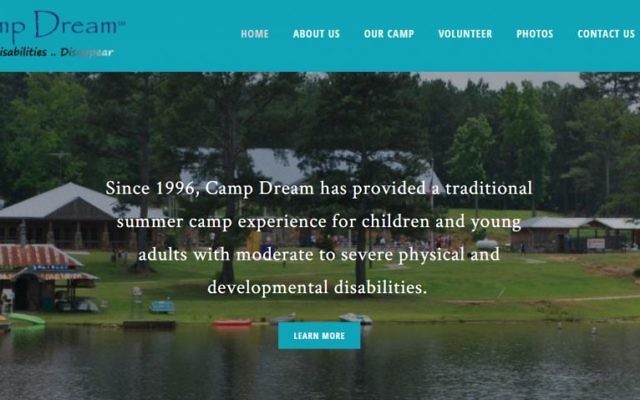 The Camp Dream website is at www.campdreamga.org. (Screen grab)
