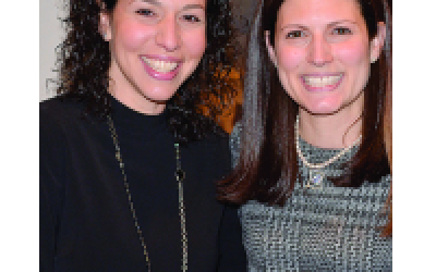 Amy Zeide (left) and Dara Grant are working together as co-executive directors.