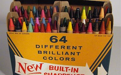 Whoever had the biggest box of crayons was the coolest at school.