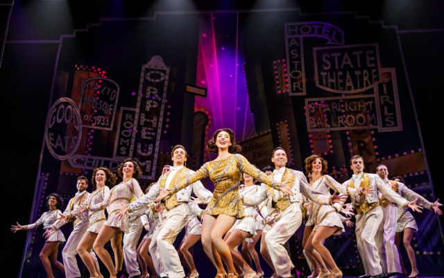 Leigh Ellen Jones as Peggy Sawyer the Broadway newcomer who becomes a star in 42nd Street //Photo credit: Springs Theatre Company