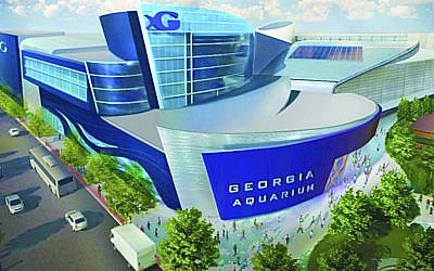 Rendering of the Georgia Aquarium