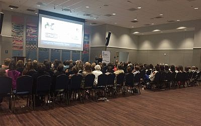 About 100 women gathered for the Jewish Women's Fund of Atlanta event on Aug. 29 at Congregation B'nai Torah.