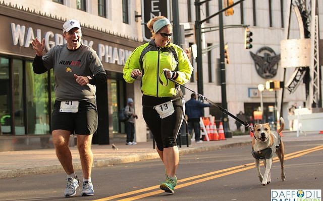 Participants in the second annual Downtown Daffodil Dash can bring their dogs on leashes.