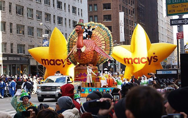 Macy's Thanksgiving Day Parade floats will make their way to Jerusalem for a unity parade over Chanukah.