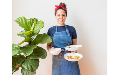 Julia Kesler pulls together South African and Mediterranean flavors with Georgia-grown ingredients.