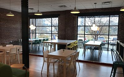 The café, named Jeff’s Place in honor of a major donor, sits directly on the BeltLine and offers a coffee bar along with snacks and seating.
