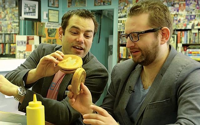 Eli Batalion and Jamie Elman explore the Jewish food delights of their native Montreal in “Chewdaism.”