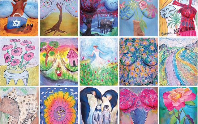 Each Best Strokes painting is a personal story of surviving and thriving beyond cancer.