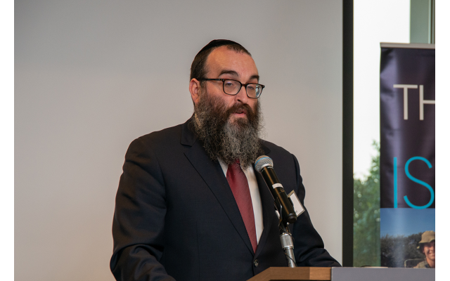 Rabbi Hirshy Minkowicz, director of Chabad of North Fulton
