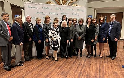 All of the honorees met for a photo op before the dinner presentation which was composed of three separate videos where these honorees spoke of their own motivation for good deeds.