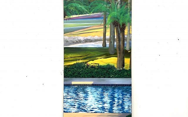“Sunshine State” captures bold sunlight on familiar elements of Barr’s home in Florida.