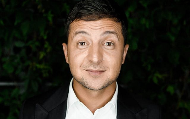 Comedian Volodymyr Zelenskiy is front-runner in Ukraine’s presidential election race.