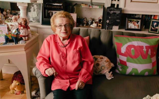 Dr. Ruth Westheimer has lived in the same cluttered N.Y. apartment for more than 40 years.