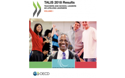 The cover of the TALIS report by international organization OECD.