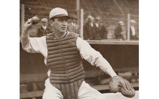 Berg played for 15 years in the major leagues, mostly as a catcher.