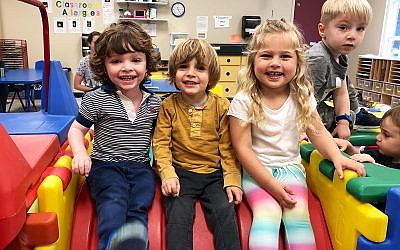 The Weinberg Early Learning Center is one option for preschool. Its newly opened infant room features a 3-to-1 teacher-child ratio and offers baby sign language, story time, infant yoga and intro to Judaics.