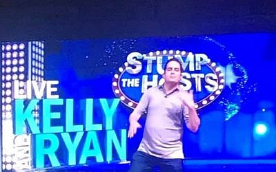 Ted Schwartz danced on “Live with Kelly and Ryan.”