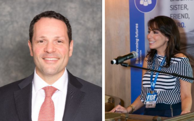 Itai Tsur and Karen Shulman, the FIDF Southeast's new president and chair respectively