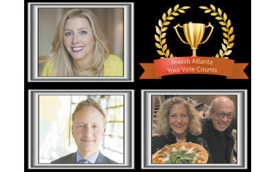 The three finalists for Entrepreneur of the Year are Sara Blakely, Matt Bronfman and Sandra and Clive Bank.