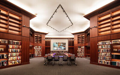 Thousands of books, research and other resources are housed at the Madlyn and Paul Hilliard Research Library.