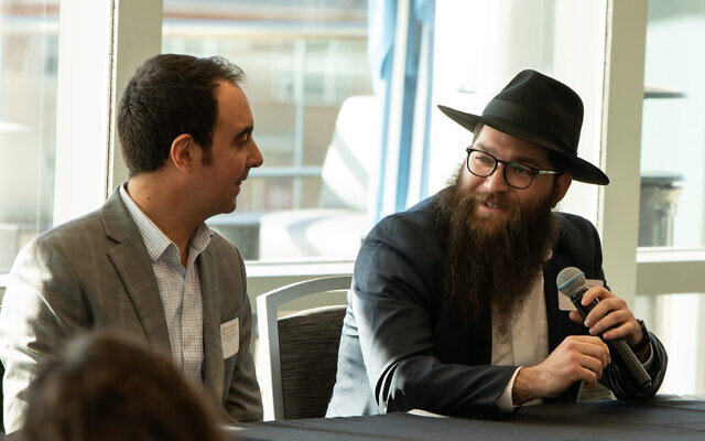 Brian Weiss and Rabbi Chaim Aharon Green were among the 40 Under 40 panelists.