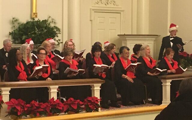 One of the two concerts of Christmas music by Jewish composers was held at Northside Drive Baptist Church in Buckhead.