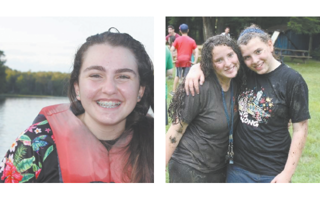Hannah Freedman and Rachel and Deborah Broyde at Camps Maor and Stone respectively.