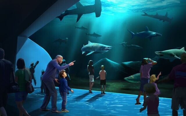 The expansion will bring the aquarium to 11 million gallons in capacity and expand its size to 680,000 square feet.