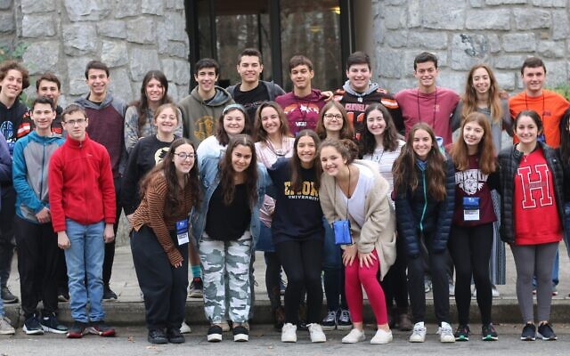 Photos Courtesy of CIE // High school students from New York, New Jersey, Pennsylvania, South Carolina, Georgia, Florida, Ohio and California attend the final day of the Teen Israel Leadership Institute in Atlanta on Dec. 8.