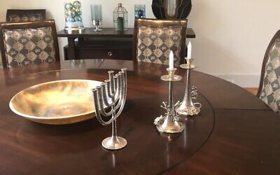 Collection of Judaica in a private home in Sandy Springs of Rickles’ client.